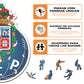 FC Porto® Escudo - Rompecabezas de Madera