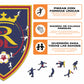 Real Salt Lake® Escudo - Rompecabezas de Madera