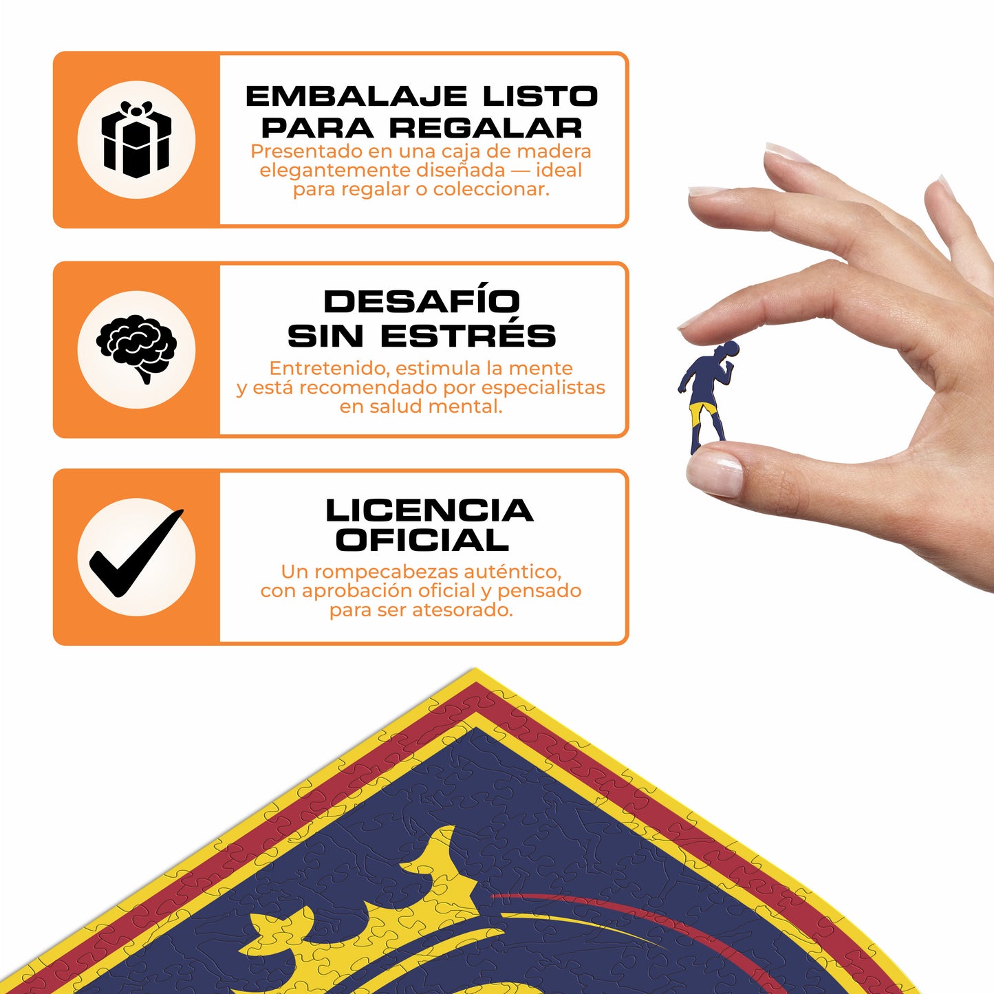 Real Salt Lake® Escudo - Rompecabezas de Madera