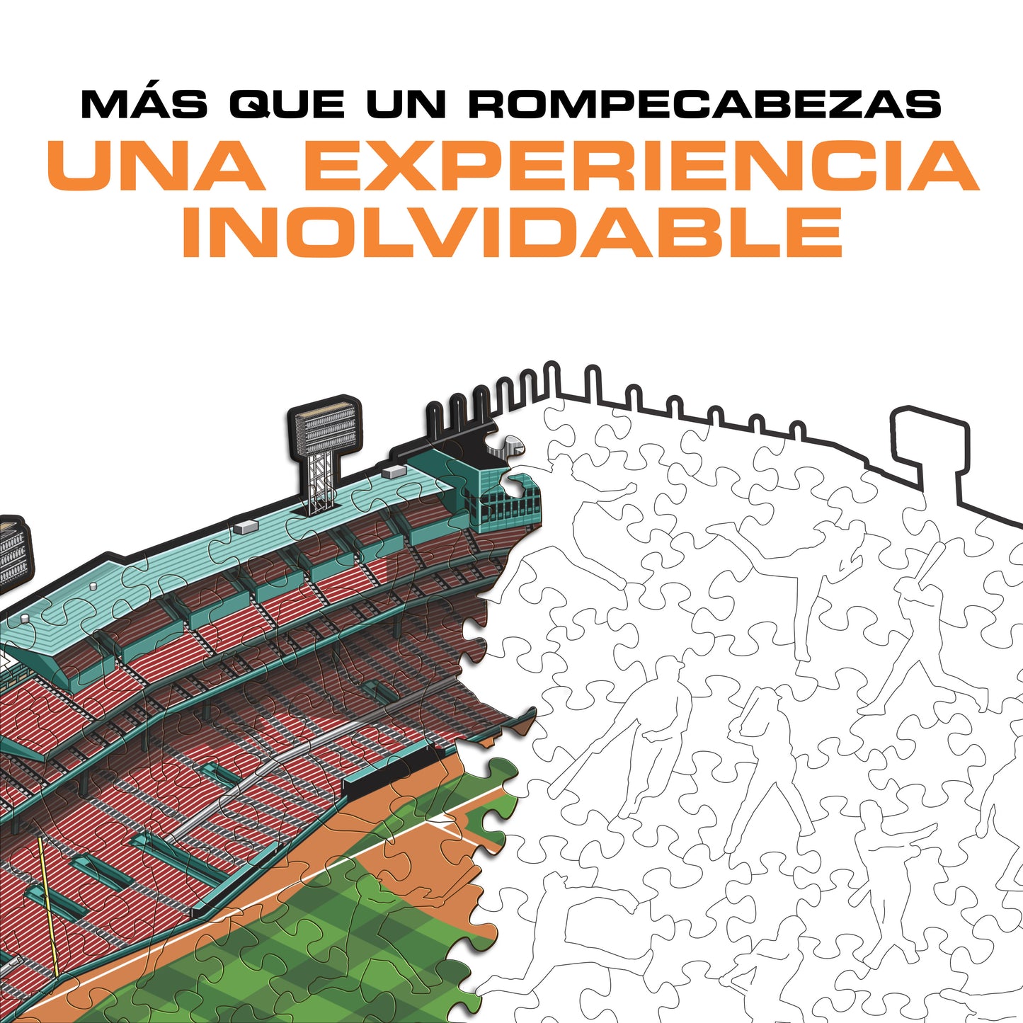 Boston Red Sox™ Fenway Park - Rompecabezas de Madera