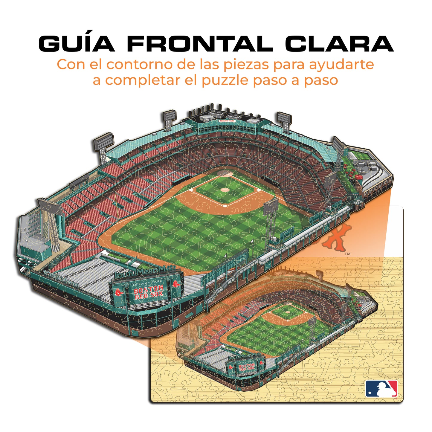Boston Red Sox™ Fenway Park - Rompecabezas de Madera