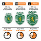 Sporting CP® Escudo - Rompecabezas de Madera