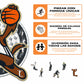 San Antonio Spurs™ Mascota Rompecabezas de Madera