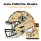 New Orleans Saints™ Casco - Rompecabezas de Madera