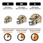 New Orleans Saints™ Casco - Rompecabezas de Madera