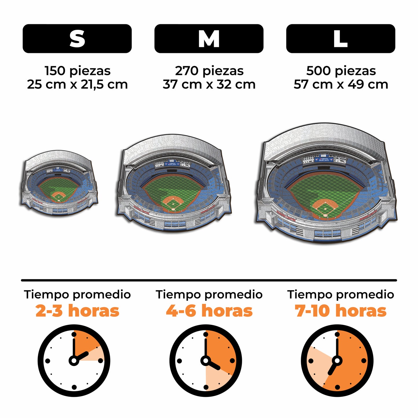 Toronto Blue Jays™ Rogers Centre - Rompecabezas de Madera