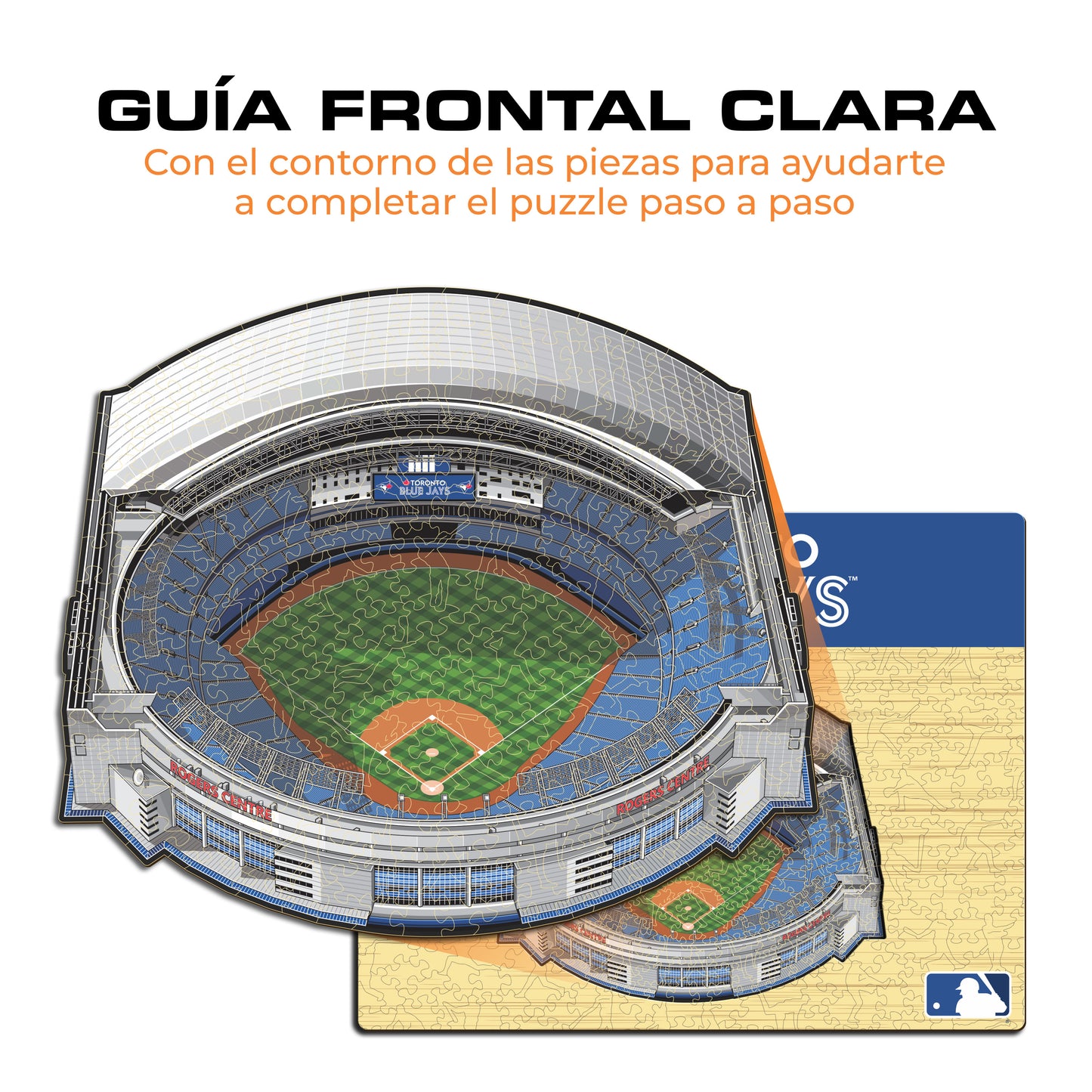 Toronto Blue Jays™ Rogers Centre - Rompecabezas de Madera
