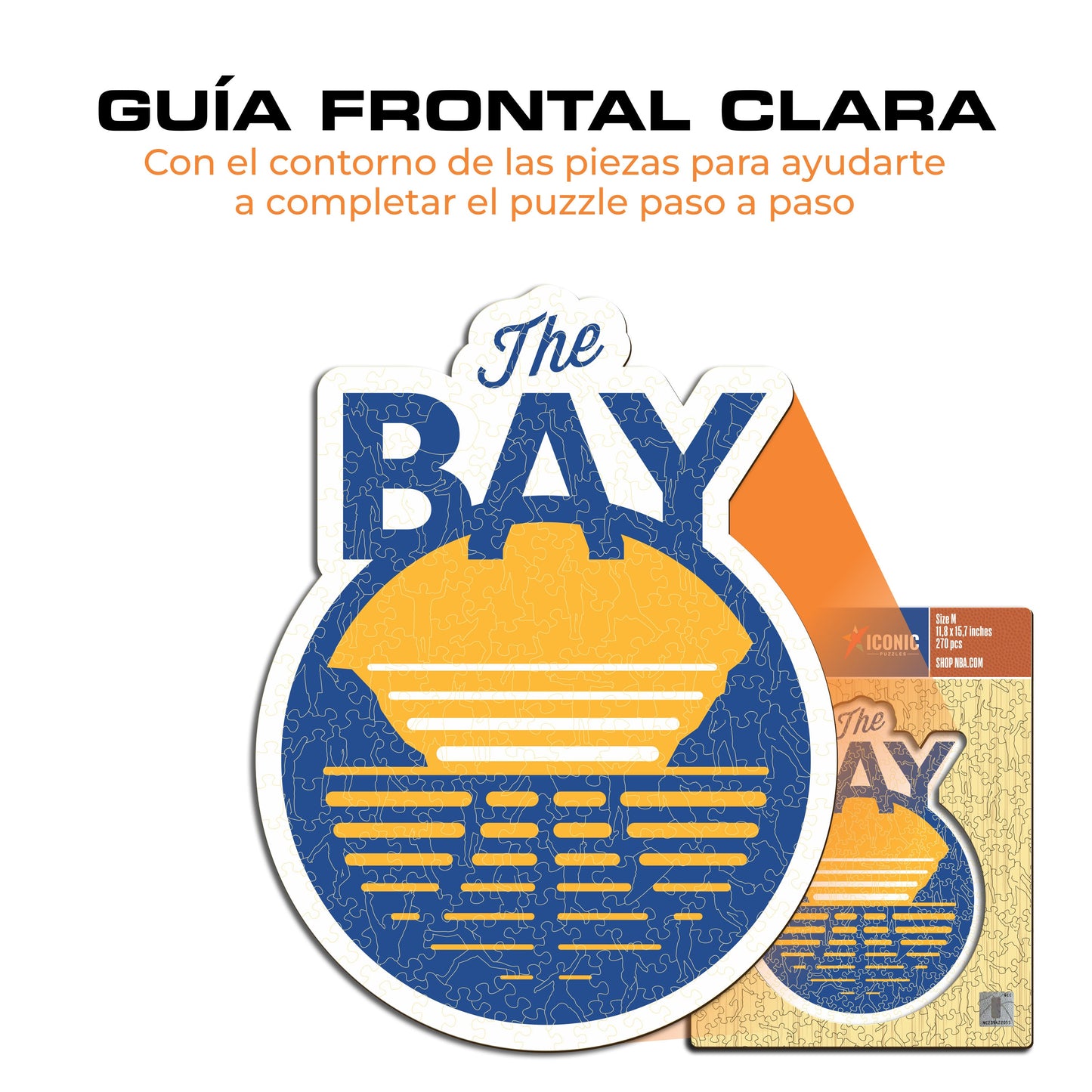 Golden State Warriors™ - Rompecabezas de Madera