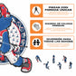 Washington Wizards™ Mascota Rompecabezas de Madera