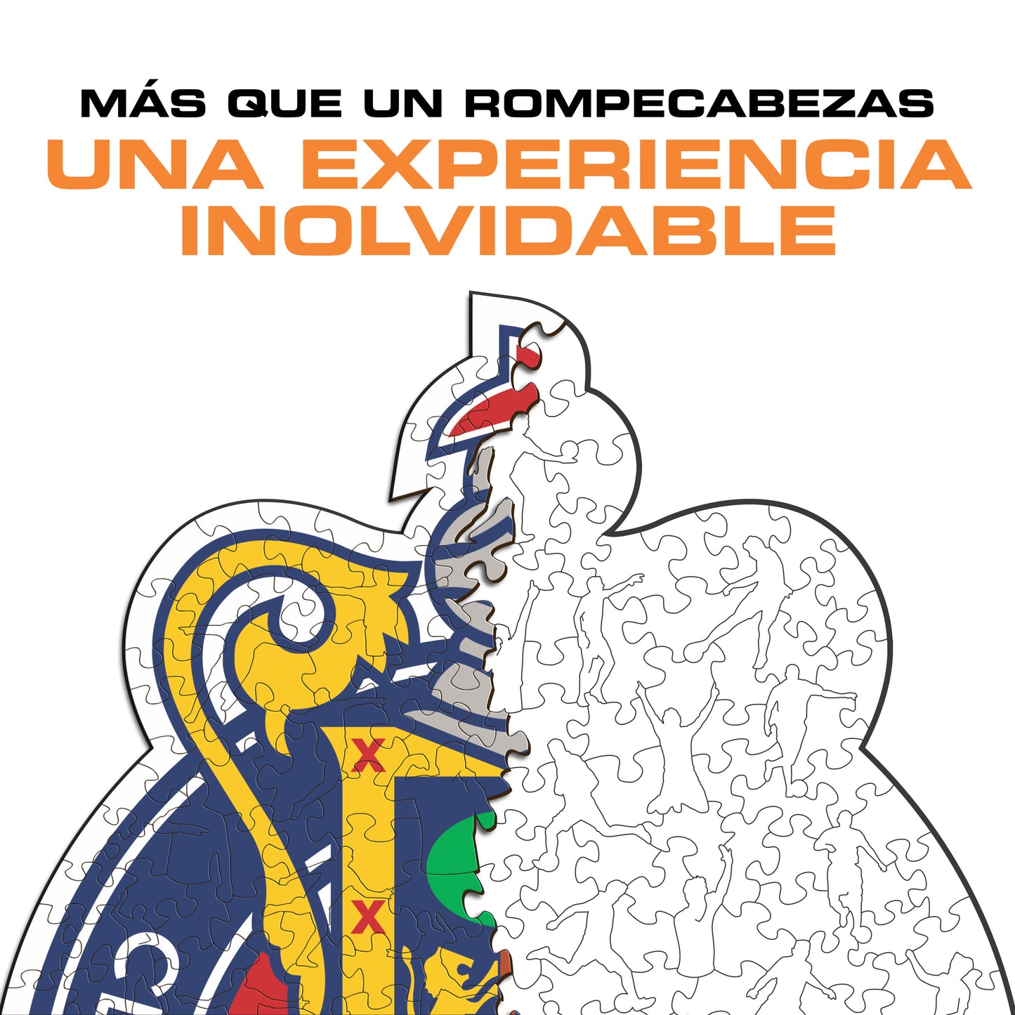 Chivas Guadalajara® Escudo - Rompecabezas de Madera