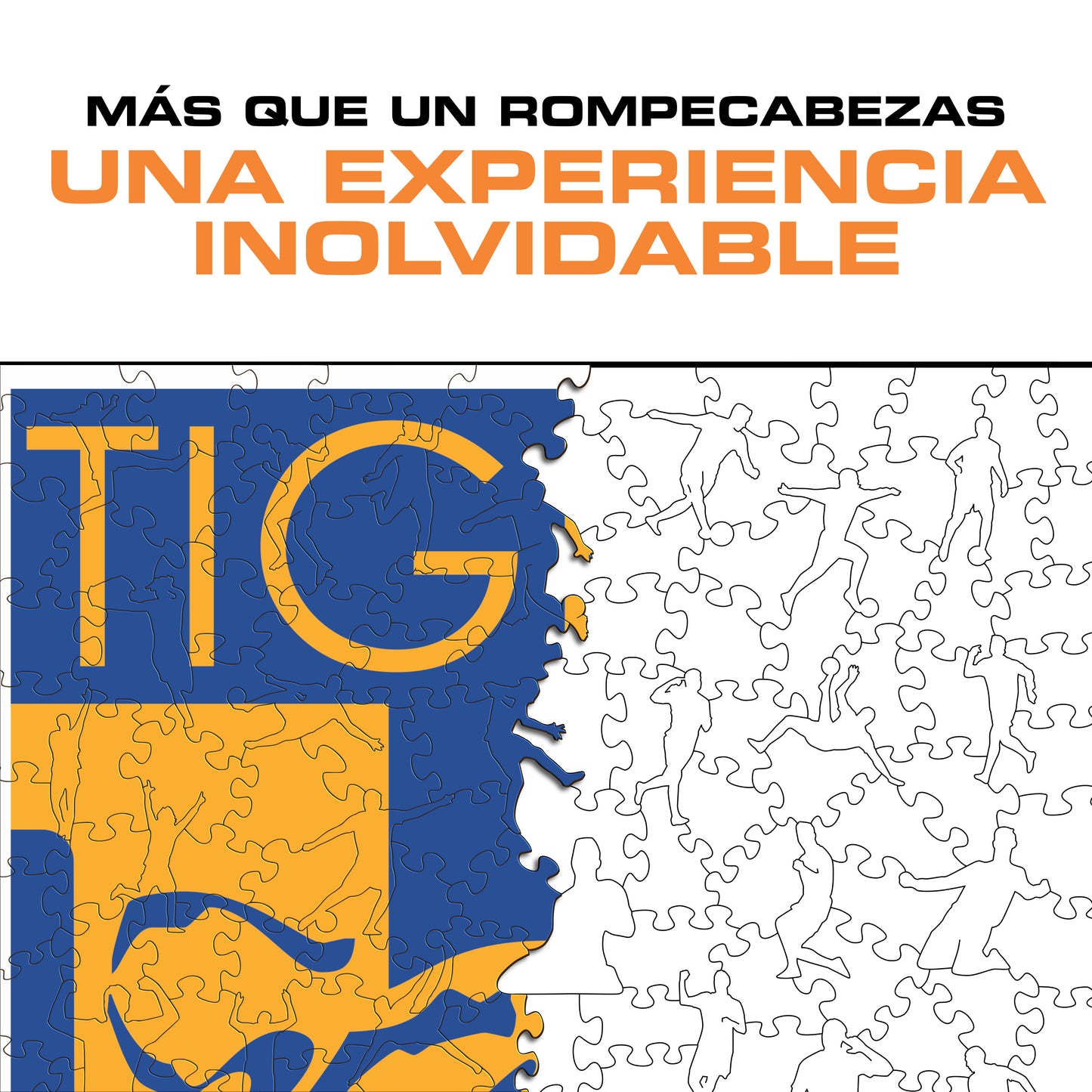 Tigres UANL® Escudo - Rompecabezas de Madera