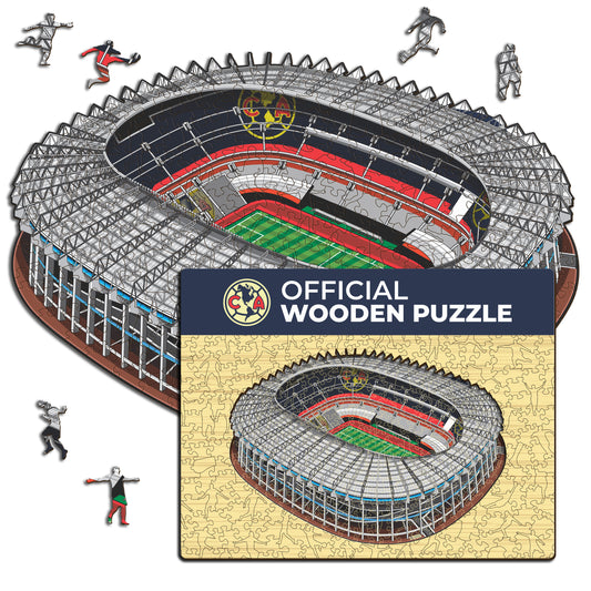 Club América® Estadio Azteca - Rompecabezas de Madera