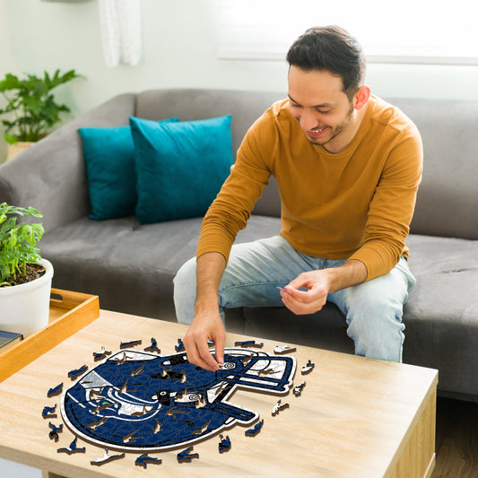 Seattle Seahawks™ Casco - Rompecabezas de Madera