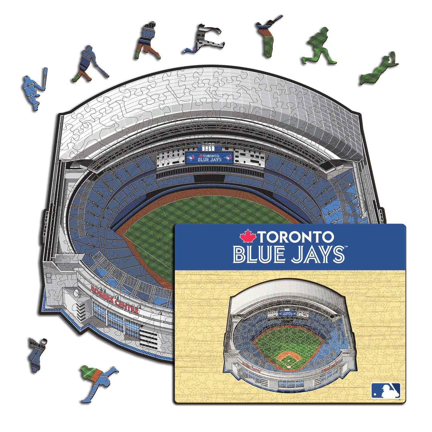 Toronto Blue Jays™ Rogers Centre - Rompecabezas de Madera