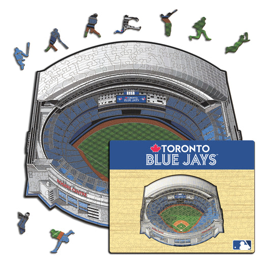 Toronto Blue Jays™ Rogers Centre - Rompecabezas de Madera