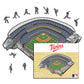 Minnesota Twins™ Target Field - Rompecabezas de Madera