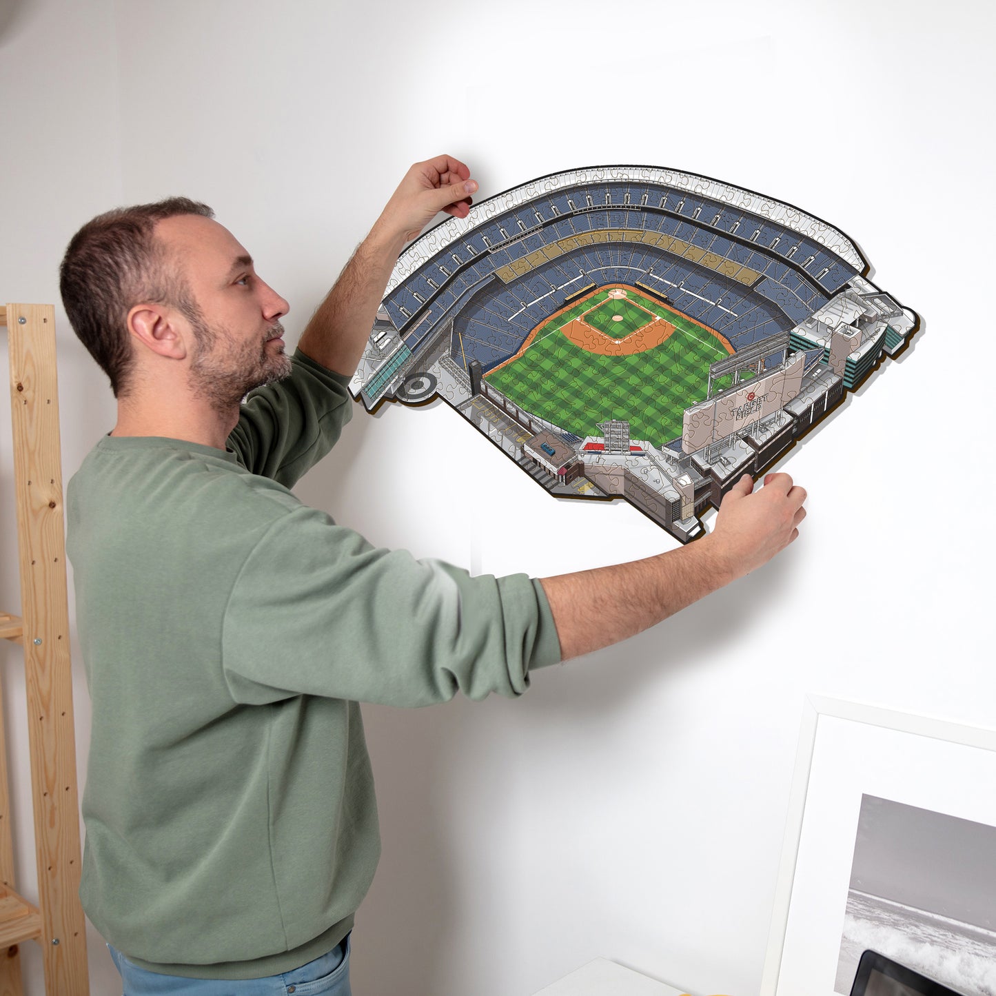 Minnesota Twins™ Target Field - Rompecabezas de Madera