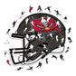 Tampa Bay Buccaneers™ Casco - Rompecabezas de Madera