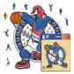 Washington Wizards™ Mascota Rompecabezas de Madera