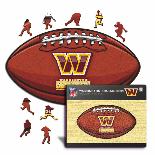 Washington Commanders™ - Rompecabezas de Madera