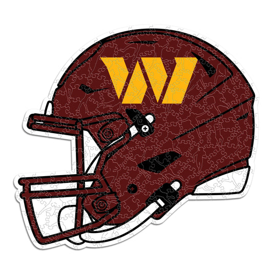 Washington Commanders™ Casco - Rompecabezas de Madera