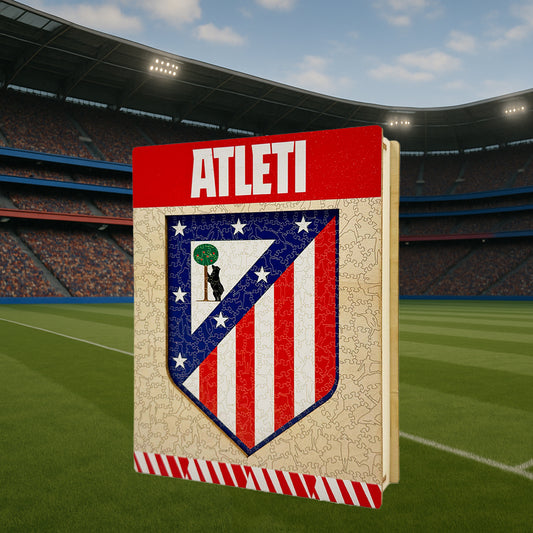 Atlético de Madrid® Escudo - Rompecabezas de Madera