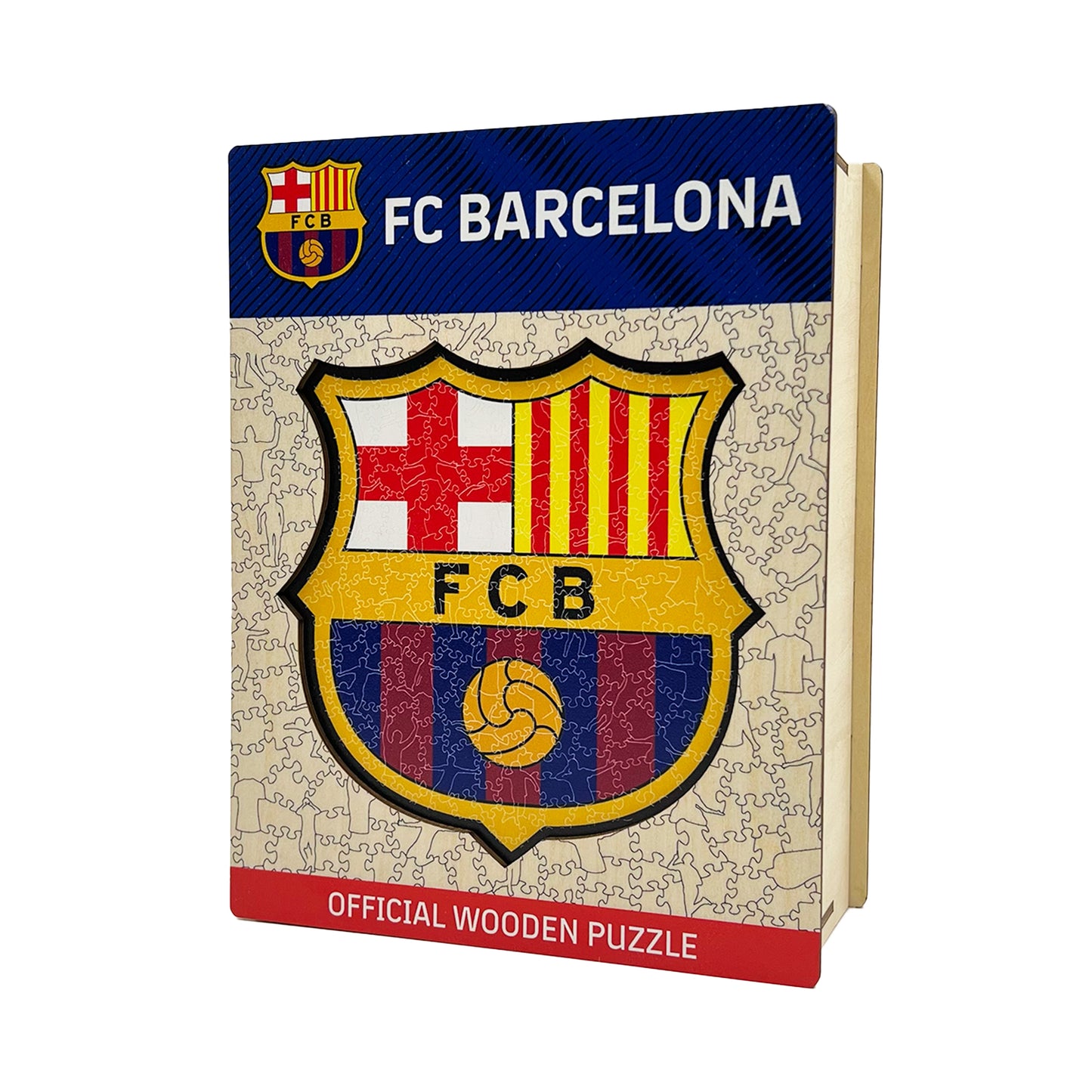 FC Barcelona® Escudo - Rompecabezas de Madera