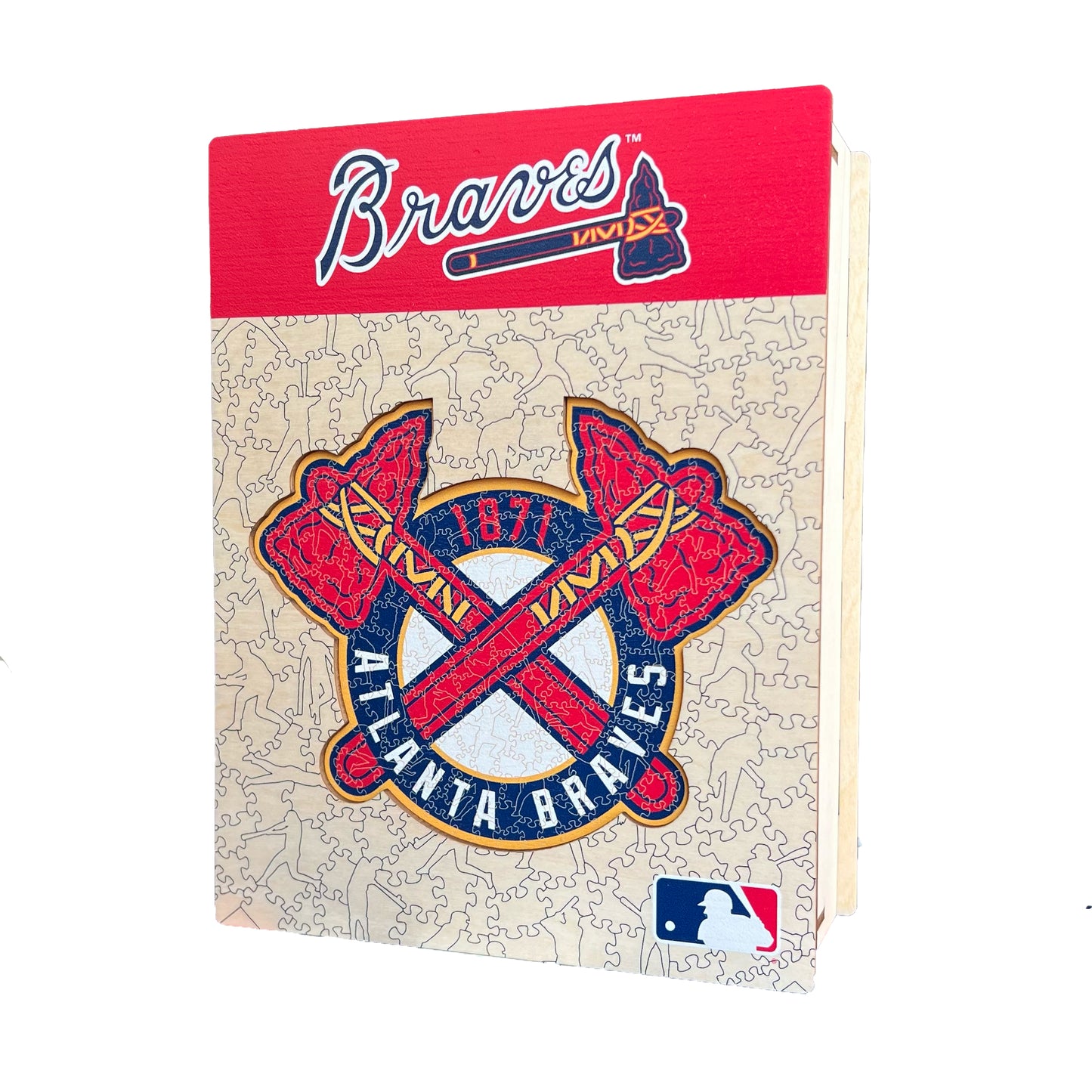 Atlanta Braves™ - Rompecabezas de Madera