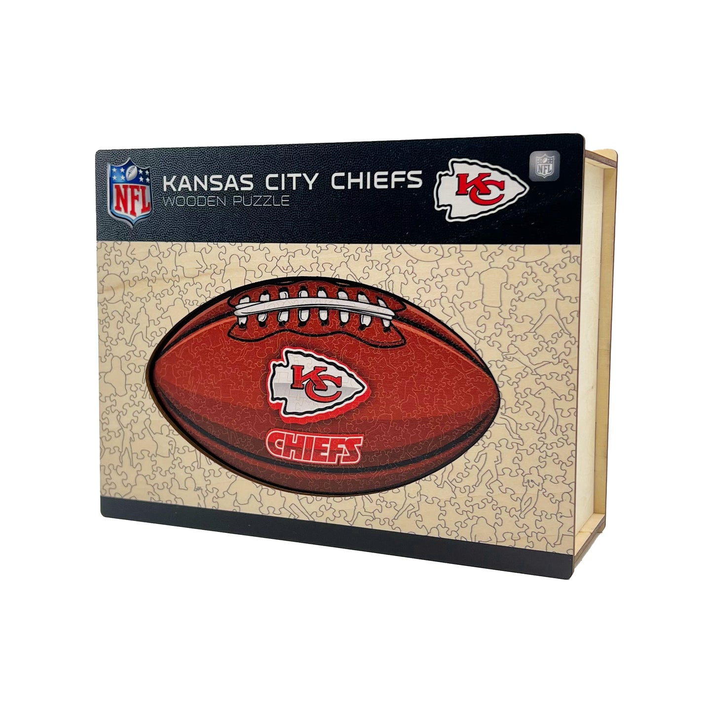 Kansas City Chiefs™ - Rompecabezas de Madera