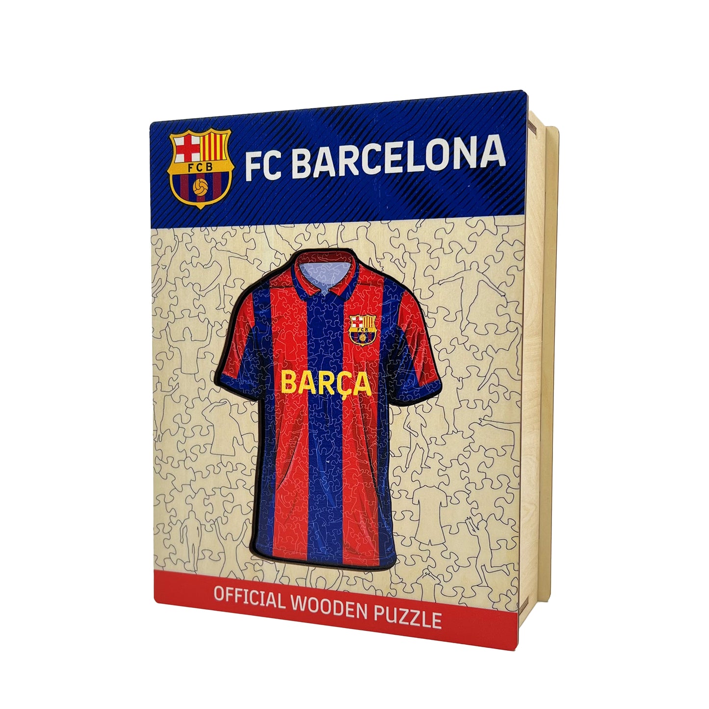 FC Barcelona® Jersey - Rompecabezas de Madera