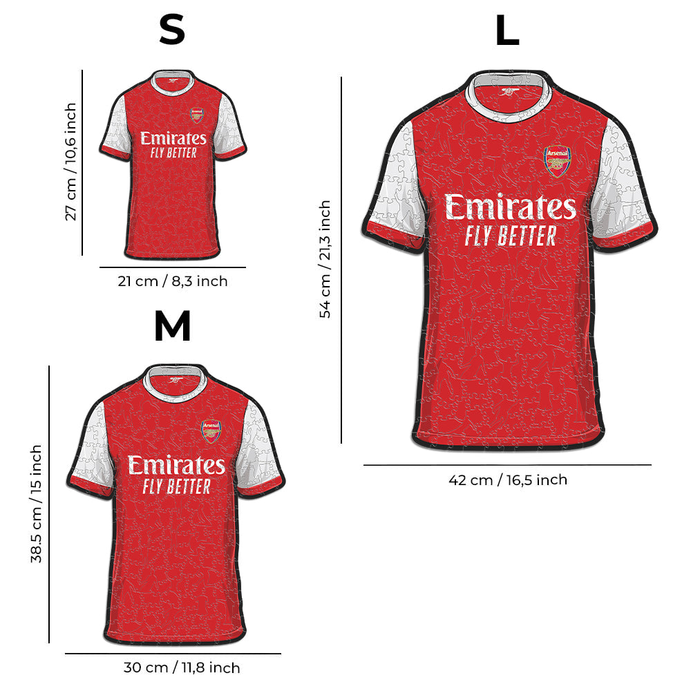 Arsenal FC® Jersey - Rompecabezas de Madera