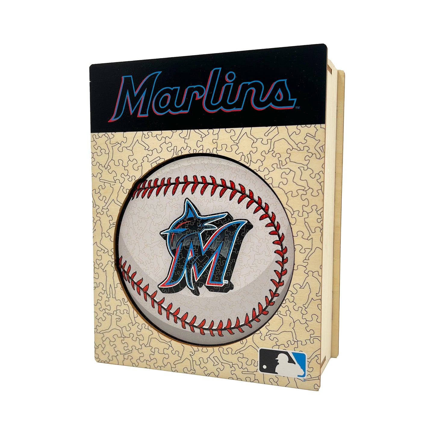 Miami Marlins™ - Rompecabezas de Madera