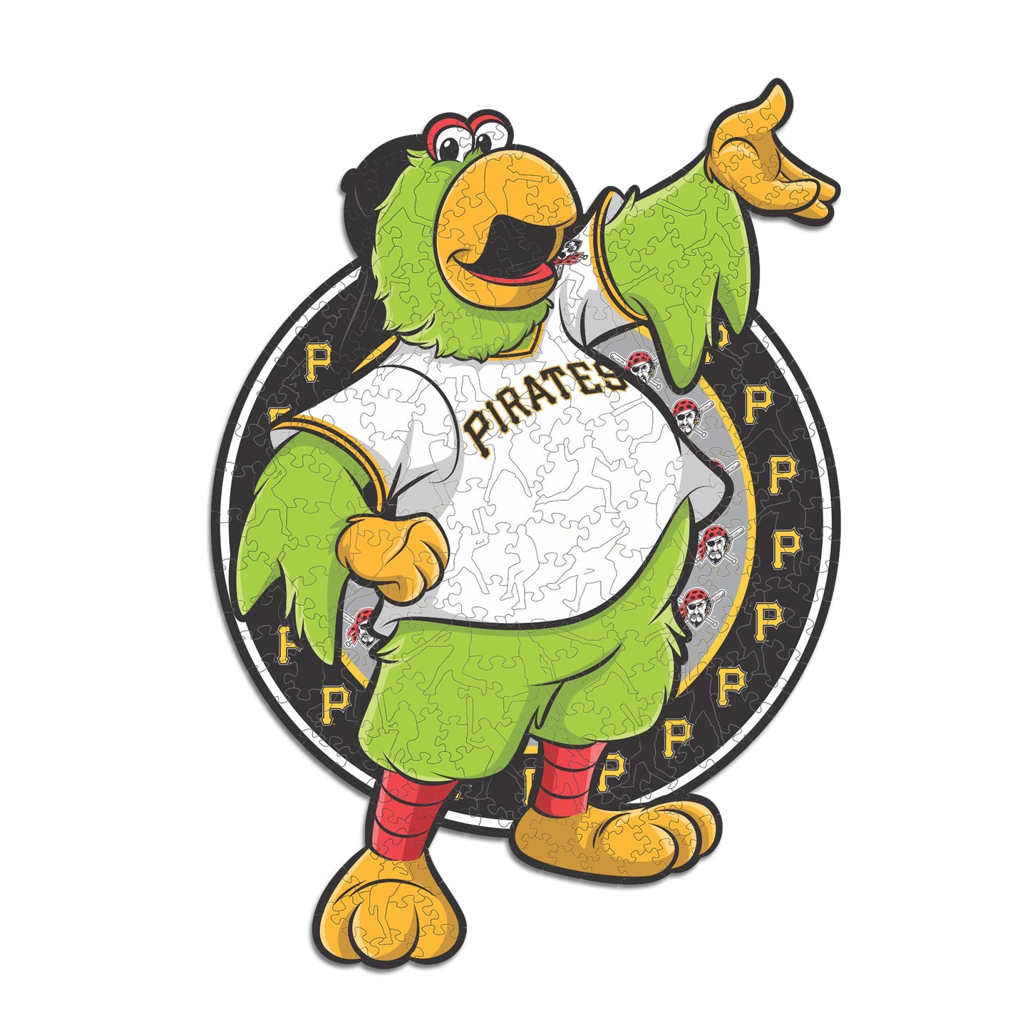 Pittsburgh Pirates™ Mascota - Rompecabezas de Madera