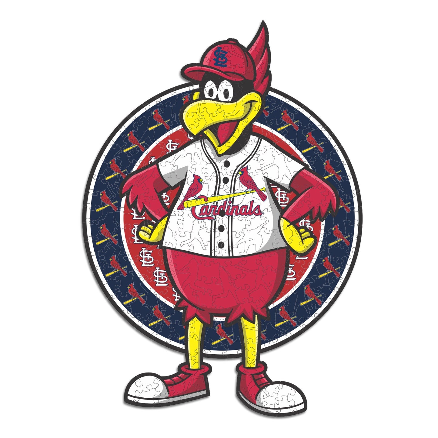 St. Louis Cardinals™ Mascota - Rompecabezas de Madera