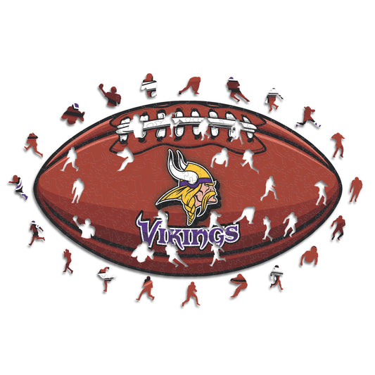 Minnesota Vikings™ - Rompecabezas de Madera