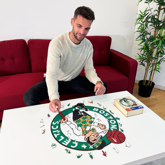 Boston Celtics™ - Rompecabezas de Madera