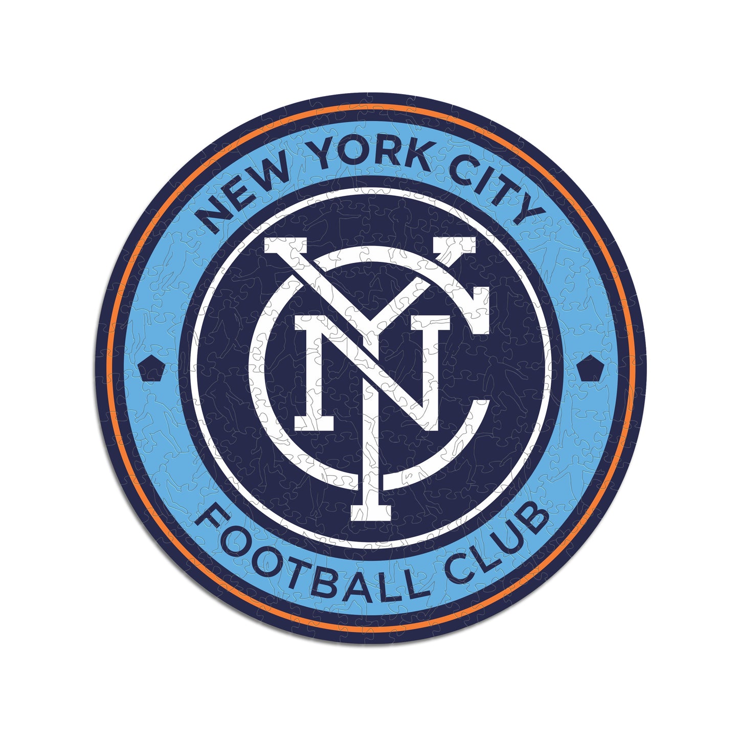 New York City FC® Escudo - Rompecabezas de Madera