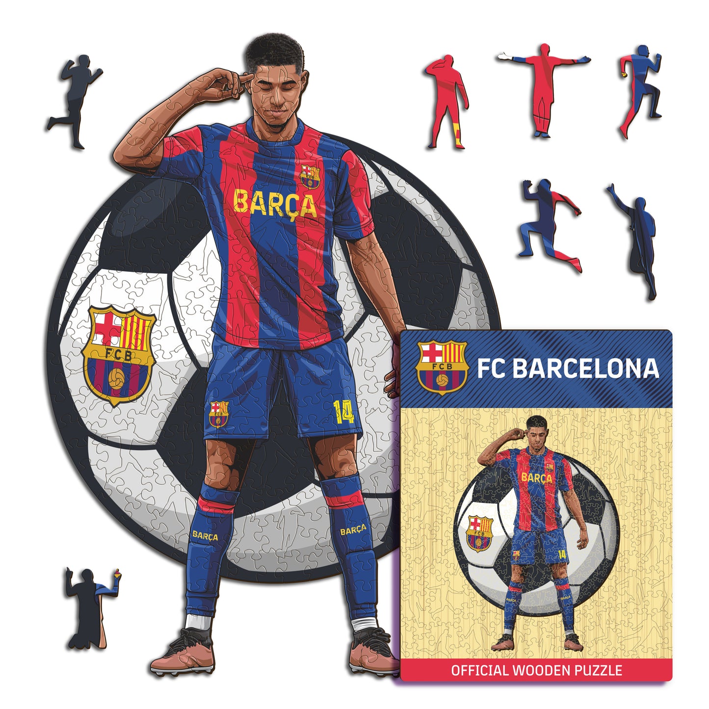 Marcus Rashford - Rompecabezas de Madera Oficial