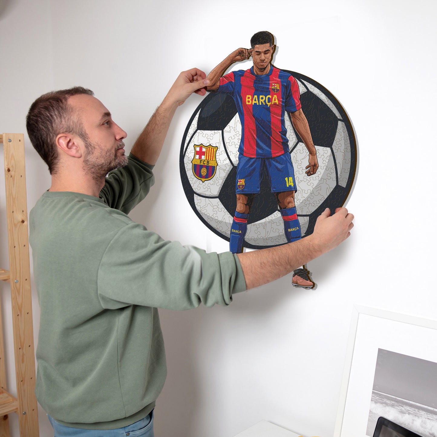 Marcus Rashford - Rompecabezas de Madera Oficial