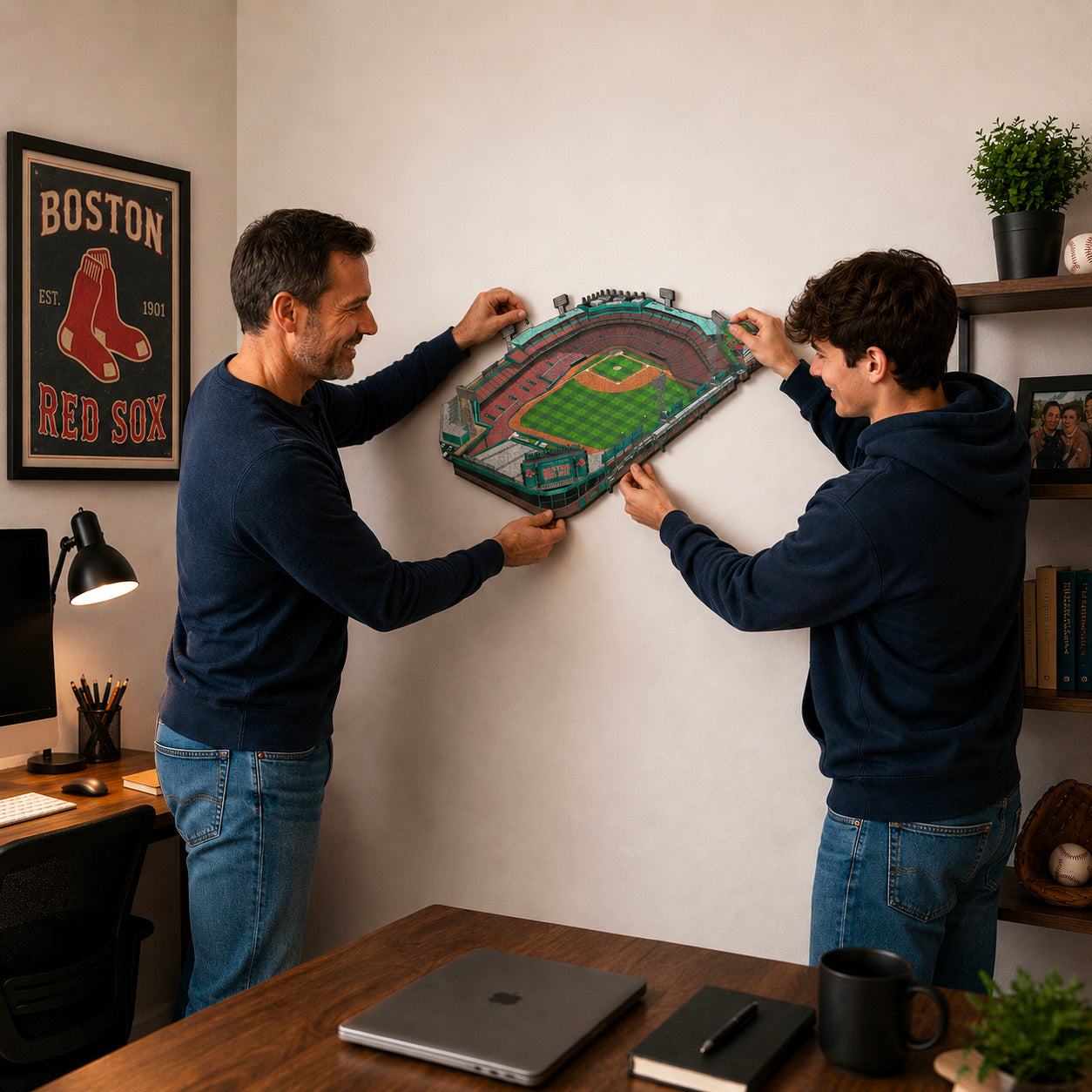 Boston Red Sox™ Fenway Park - Rompecabezas de Madera