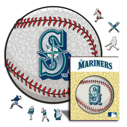 Seattle Mariners™ - Rompecabezas de Madera