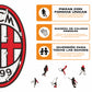 AC Milan® Escudo - Rompecabezas de Madera
