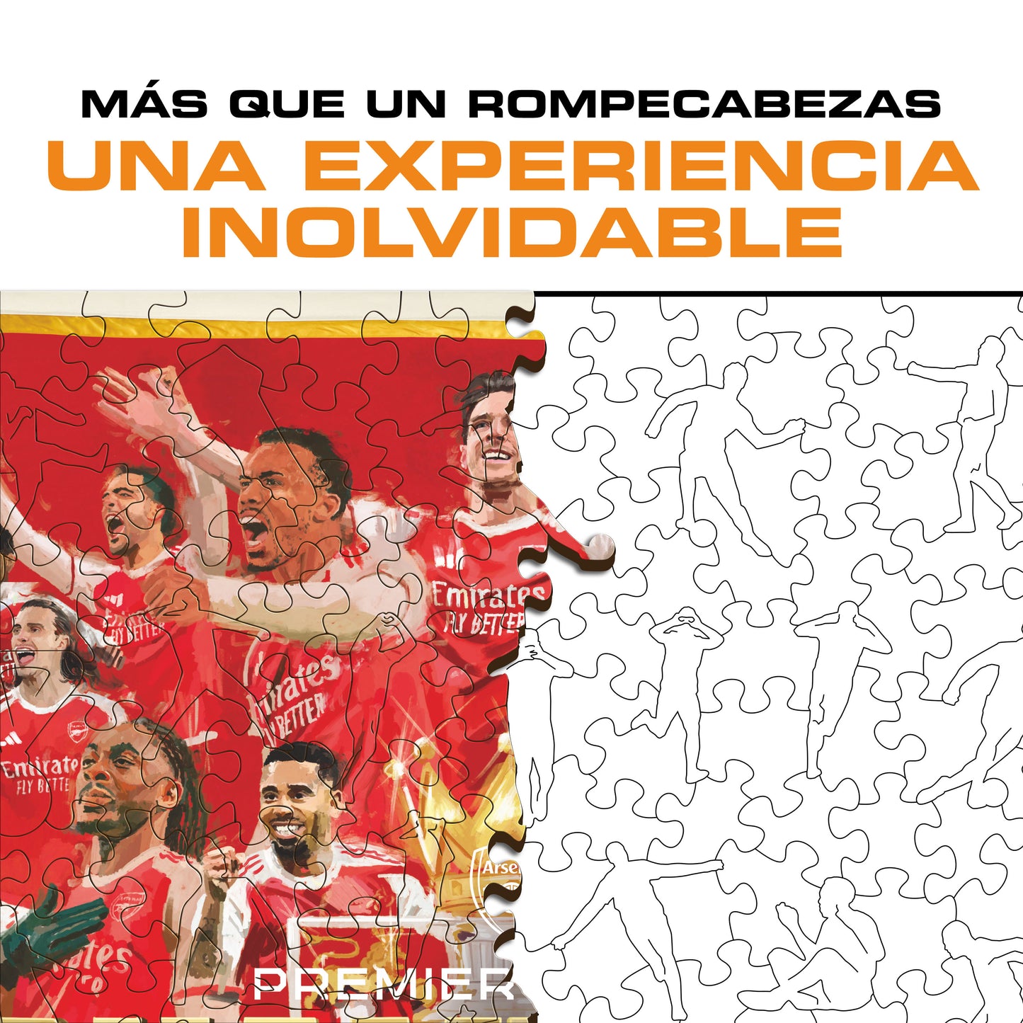 Arsenal FC® Premier League Champions 25/26 - Rompecabezas de Madera
