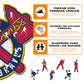 Atlanta Braves™ - Rompecabezas de Madera