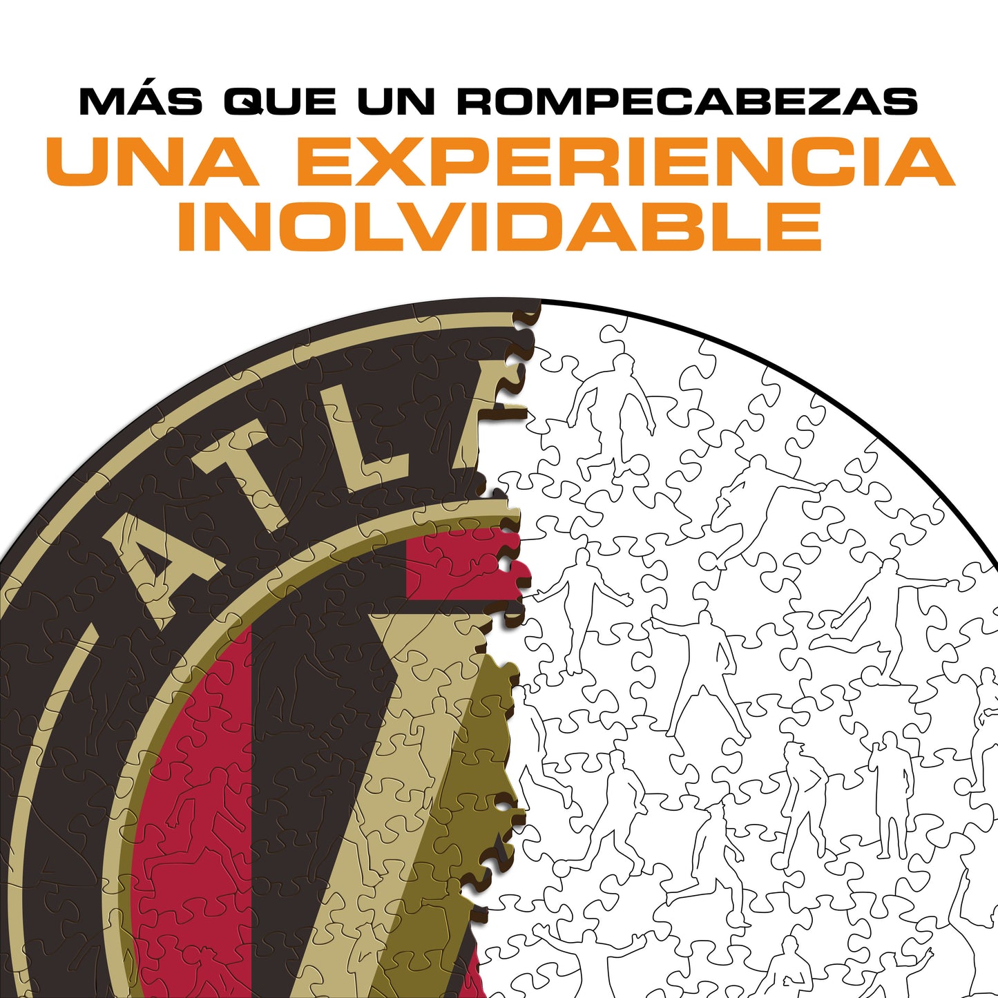 Atlanta United® Escudo - Rompecabezas de Madera