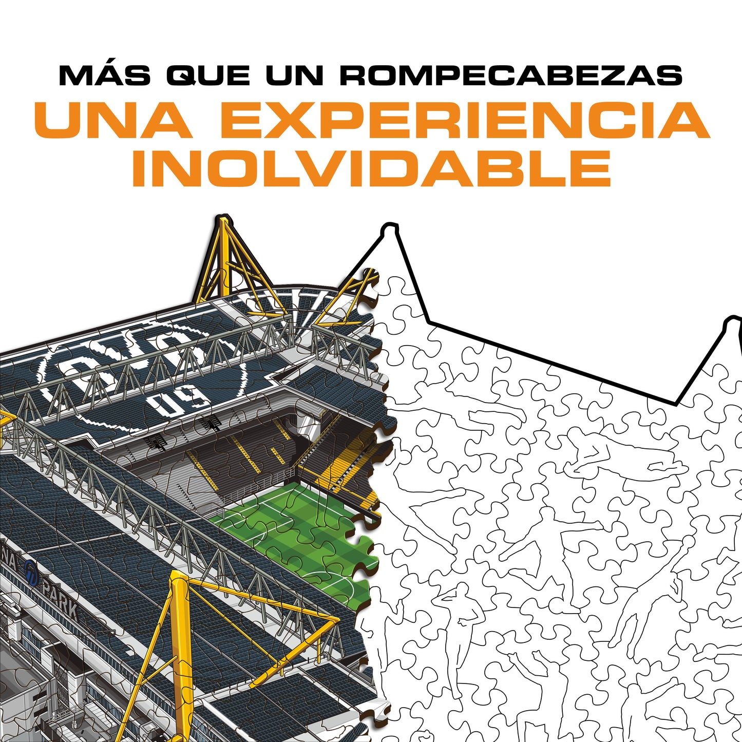 Borussia Dortmund® Signal Iduna Park - Rompecabezas de Madera