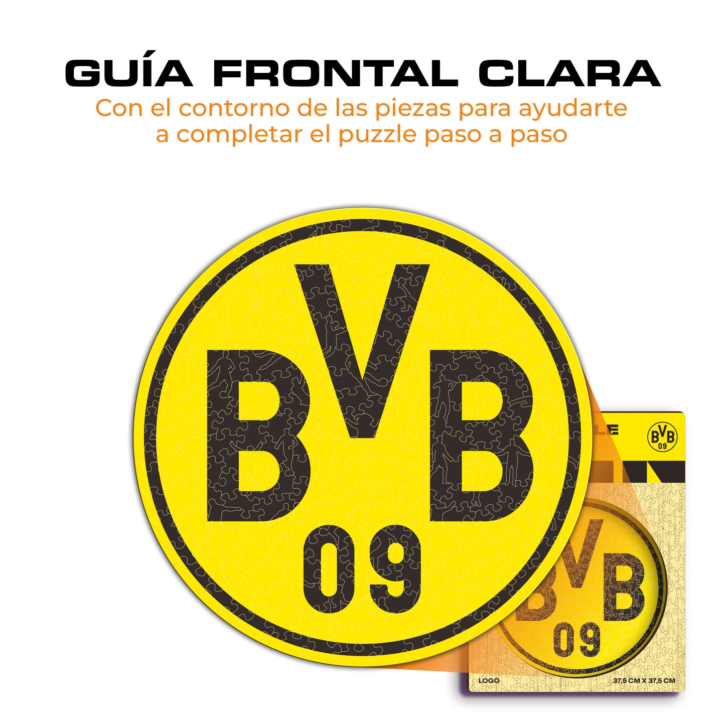 Borussia Dortmund® Escudo - Rompecabezas de Madera