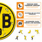 Borussia Dortmund® Escudo - Wooden Puzzle