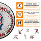 Boston Red Sox™ - Rompecabezas de Madera