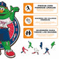 Boston Red Sox™ Mascota - Rompecabezas de Madera